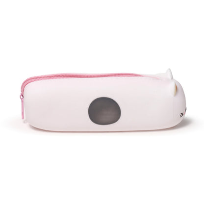 Adoramals Cat Silicone Pencil Case - 19cm