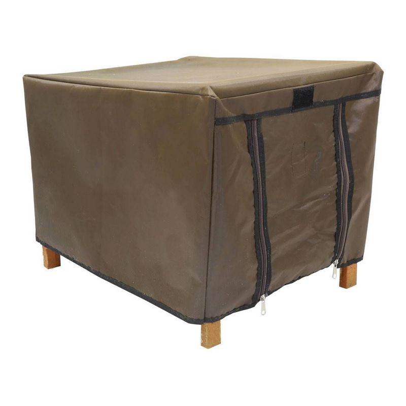 Rectangular Hutch Cover by Wensum With Zipped Door