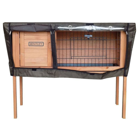 Raised Rectangular Hutch Cover by Wensum With Zipped Doors