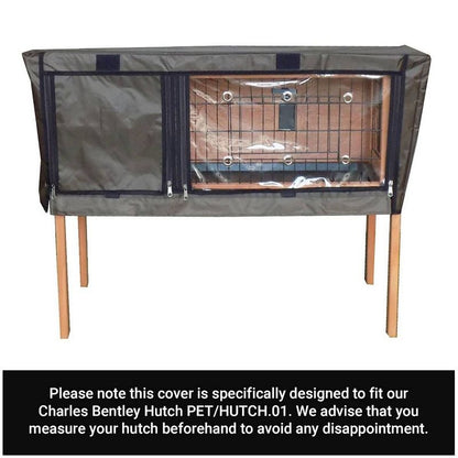 Raised Rectangular Hutch Cover by Wensum With Zipped Doors