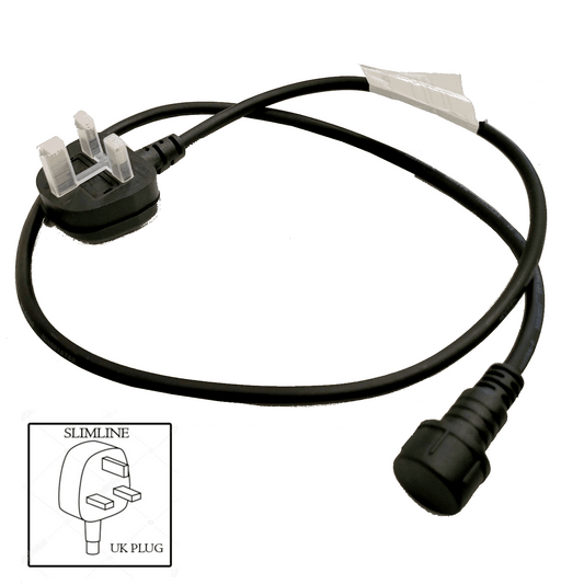 Replacement UK Plug Section & End Cap for Heavy Duty String Lights