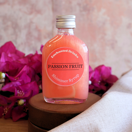 Passion Fruit Flavoured Shimmer Syrup