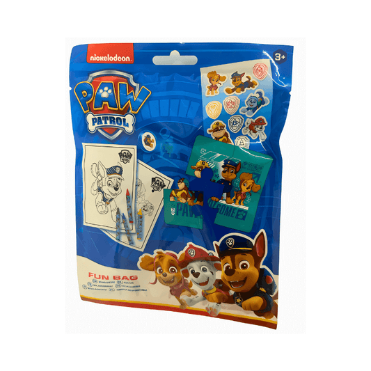 Wholesale Paw Patrol Fun Bag With Jigsaw - (Case of 12)