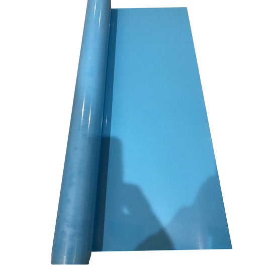 HTV Iron On Vinyl Roll 500mm Wide, Sky Blue
