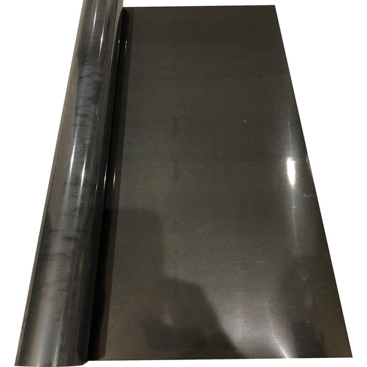 HTV Iron On Vinyl Roll 500mm Wide, Black