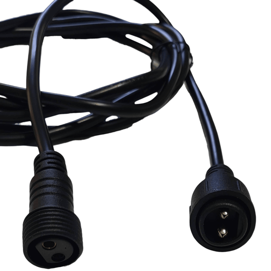 6 Metre Extension Cable Kit For Heavy Duty Elite Festoon Outdoor Waterproof String Lights - 6M