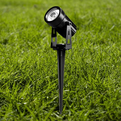SuperLuxe 2 in 1 Solar LED Garden Spotlights - Warm White