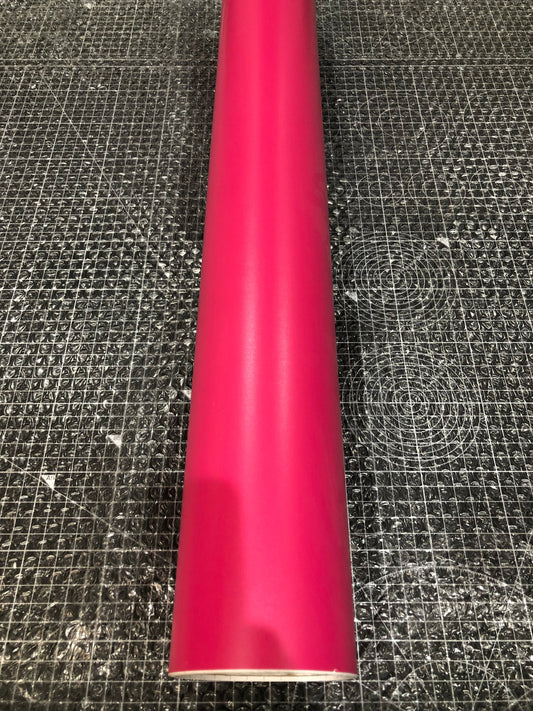 Matte Vinyl Roll 610mm Wide, Pink