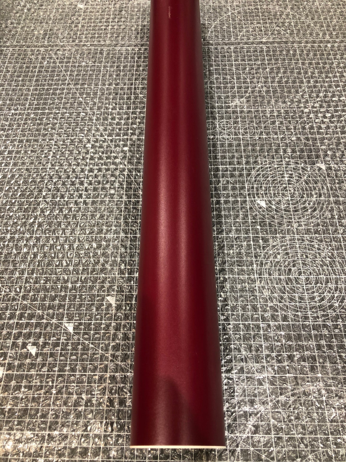 Matte Vinyl Roll 610mm Wide, Burgundy