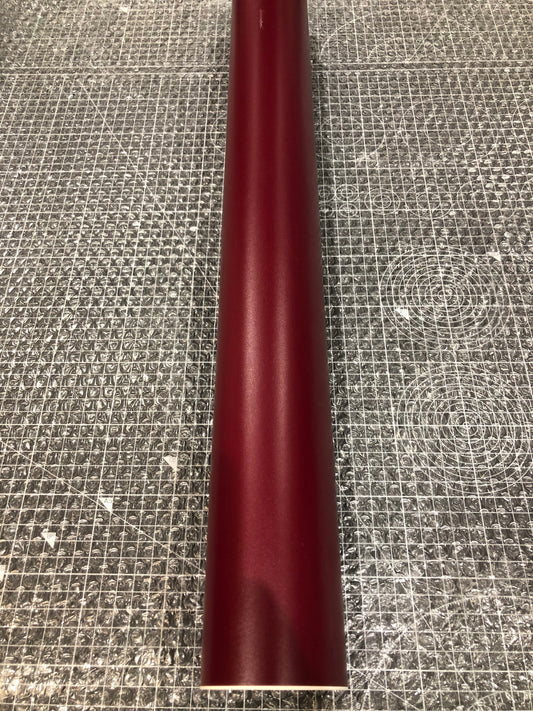 Matte Vinyl Roll 610mm Wide, Burgundy