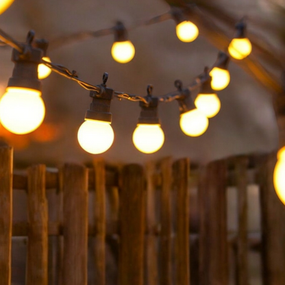 33M / 108FT Classic Festoon LED Outdoor String Lights Warm White