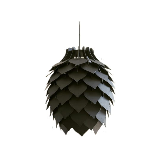 Protea Satin Black Pendant L