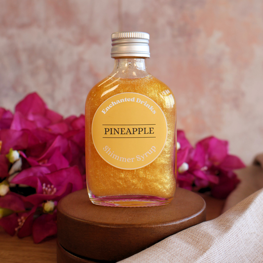 Pineapple Flavoured Shimmer Syrup