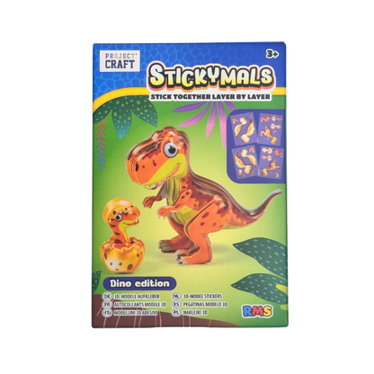 Wholesale Project Craft Dino Edition Stickymals - (Case of 12)