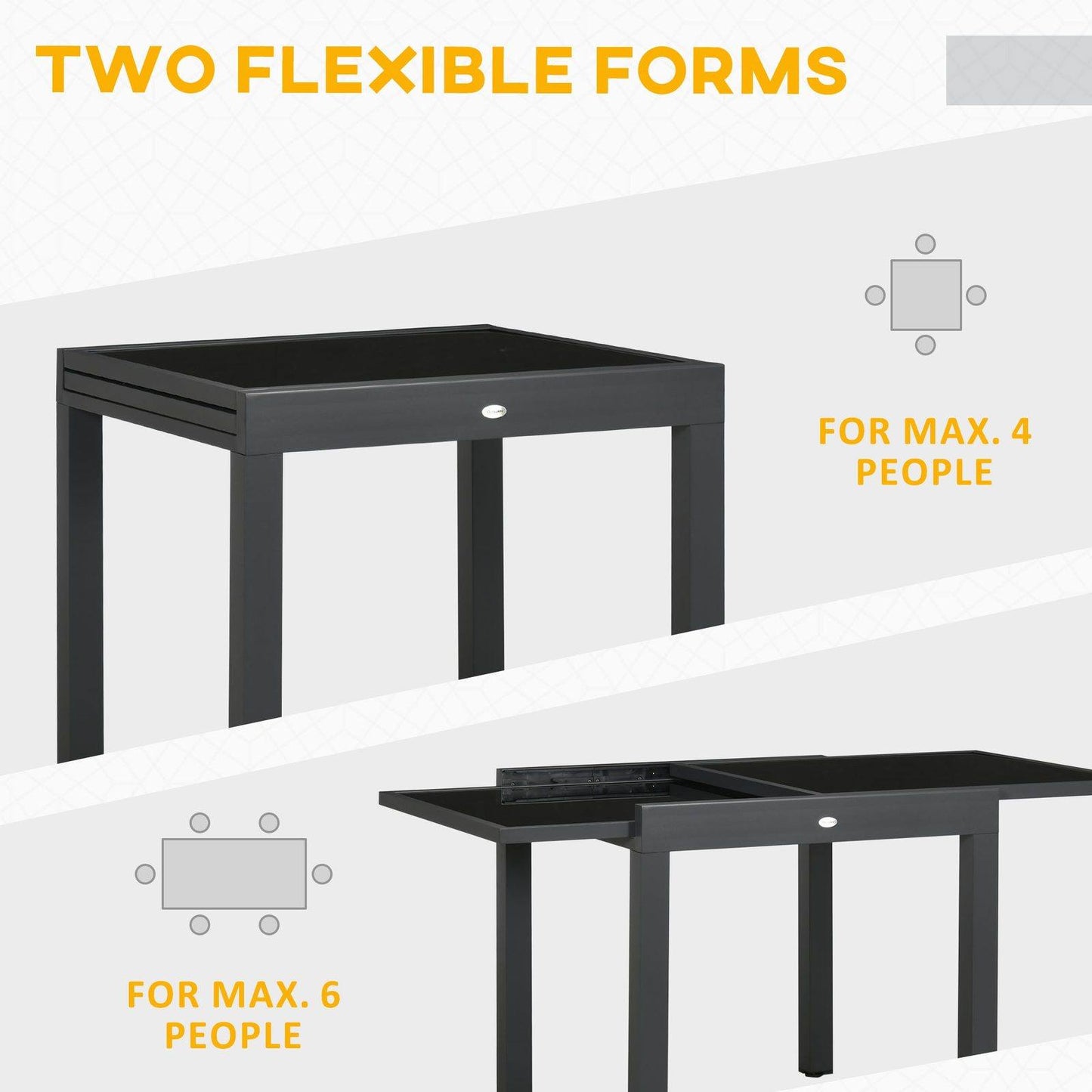 Extending Garden Table