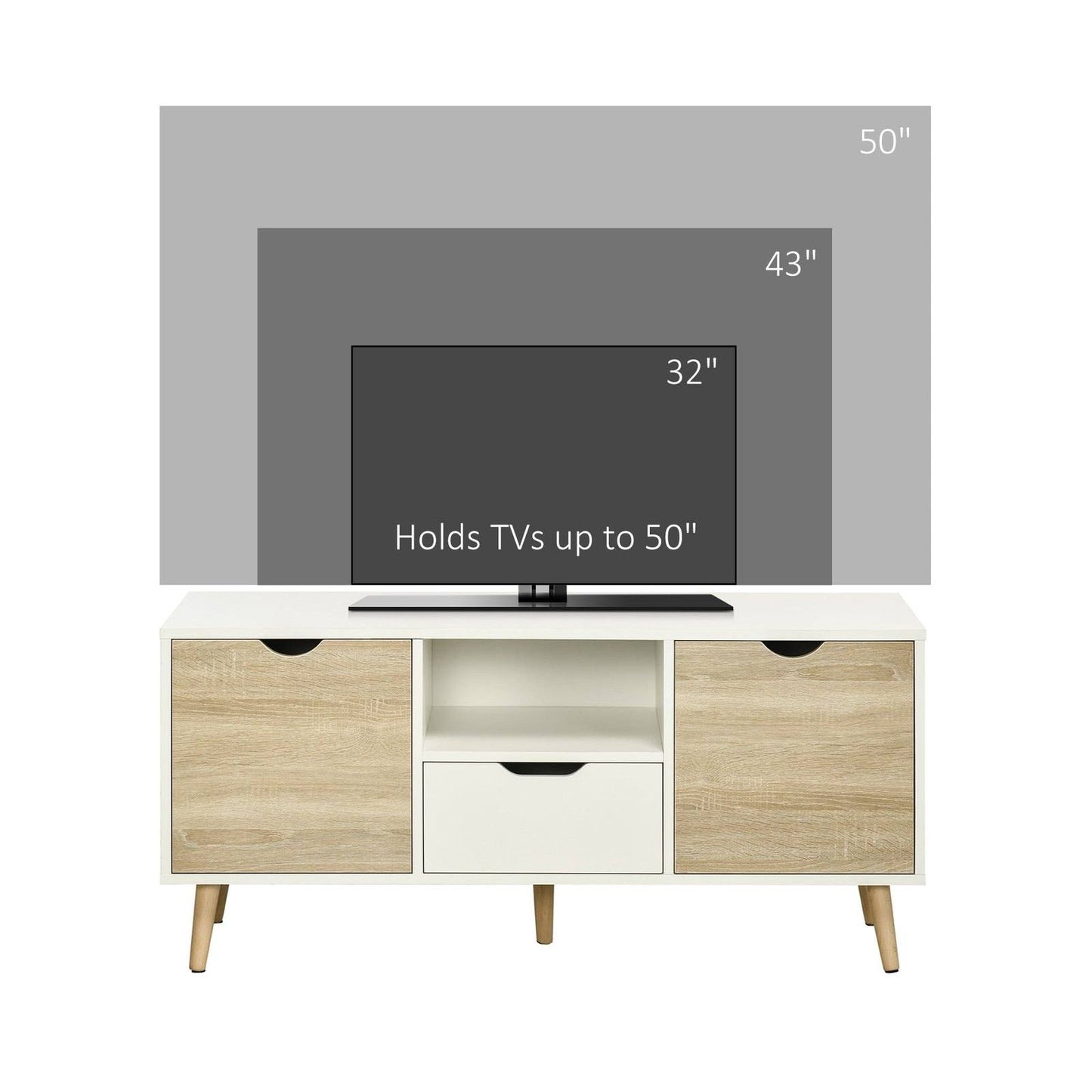 TV Unit Cabinet for TVs up to 50 Inches