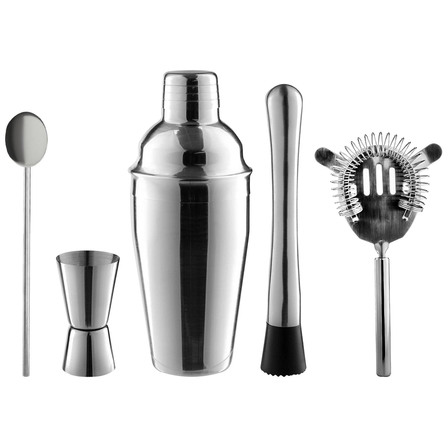5pc Manhattan Cocktail Shaker Set