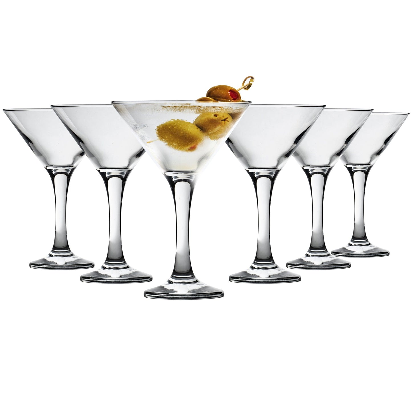 175ml Martini Glasses - Pack of Six