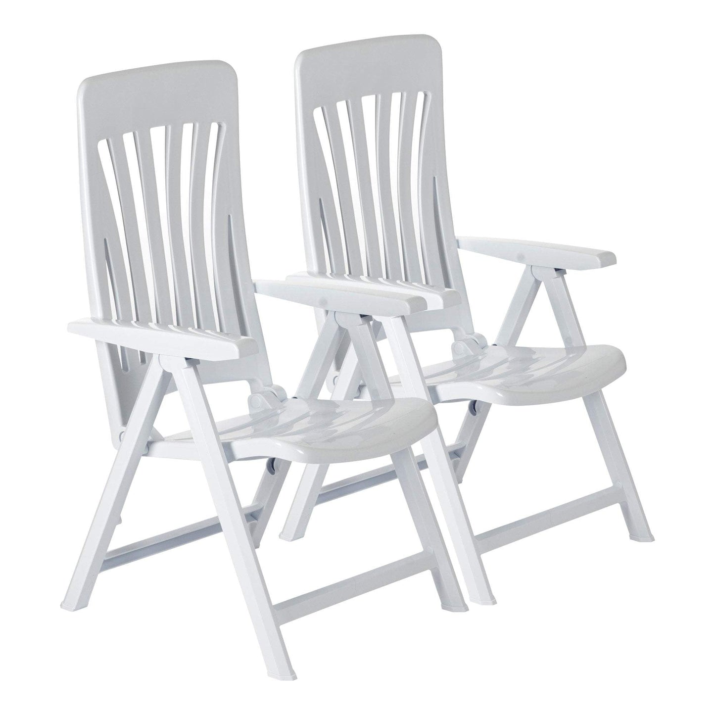 Blanes Reclining Sun Lounger Chairs - Pack of Two