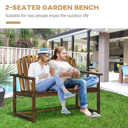 Outdoor Wooden Garden Bench