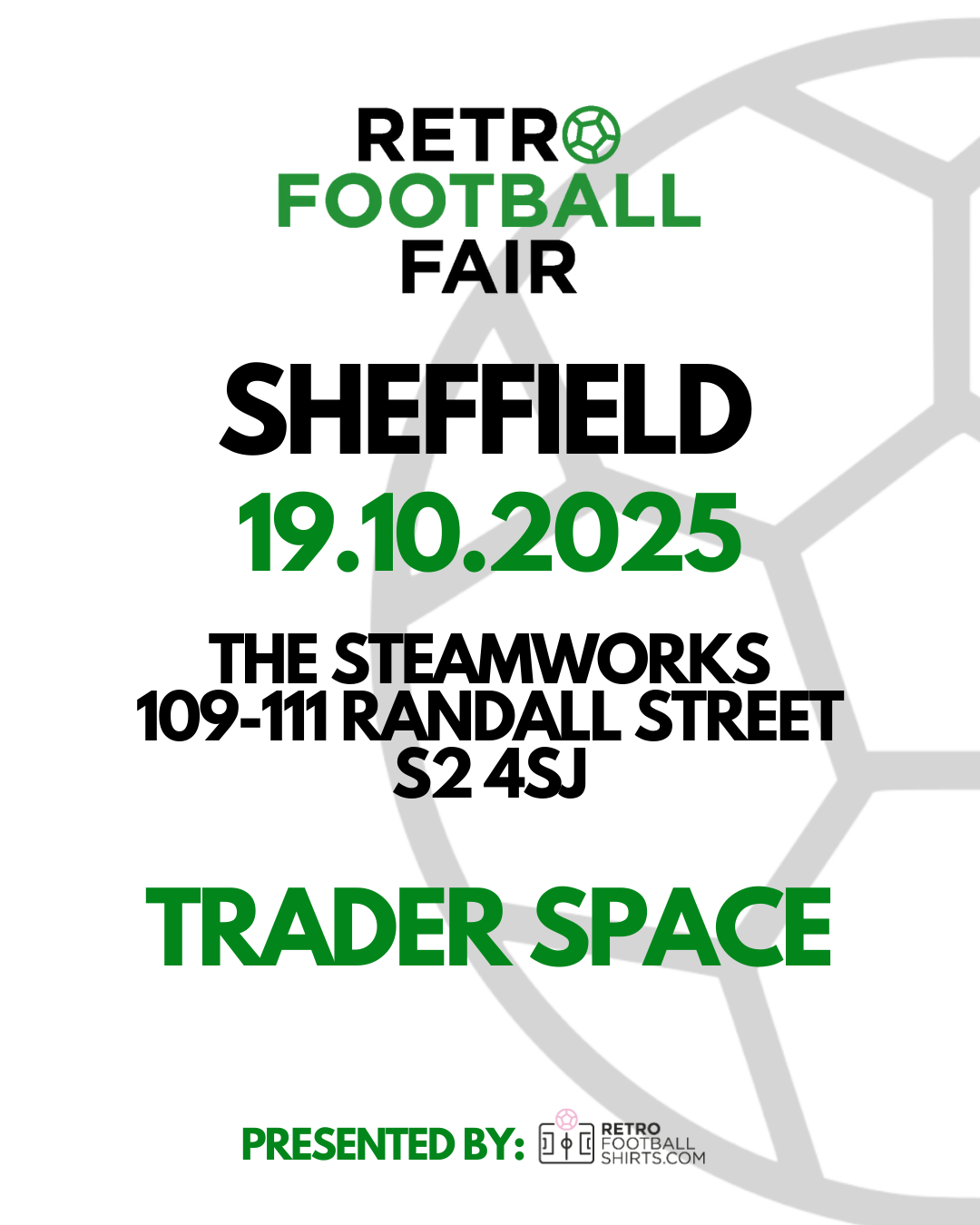 Retro Football Fair 2025 Sheffield pt 2 Trader Space
