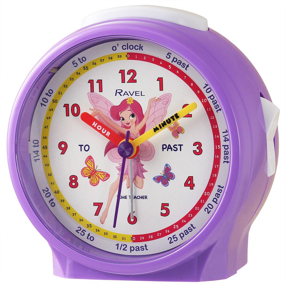 Ravel Kids Time Teacher Alarm Clock Multi Colour RC034