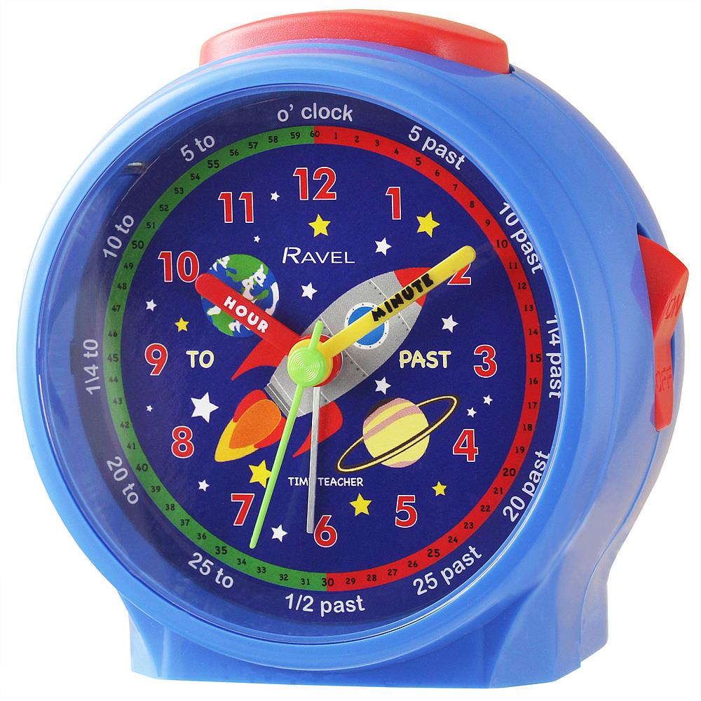 Ravel Kids Time Teacher Alarm Clock Multi Colour RC034
