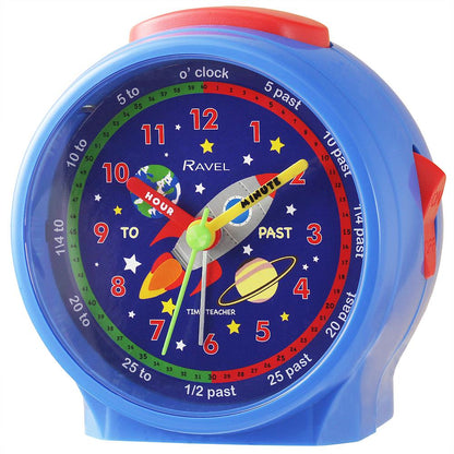 Ravel Kids Time Teacher Alarm Clock Multi Colour RC034