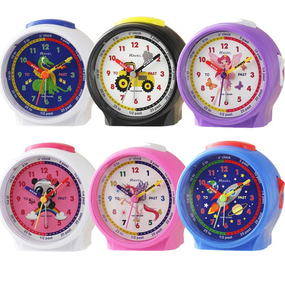 Ravel Kids Time Teacher Alarm Clock Multi Colour RC034