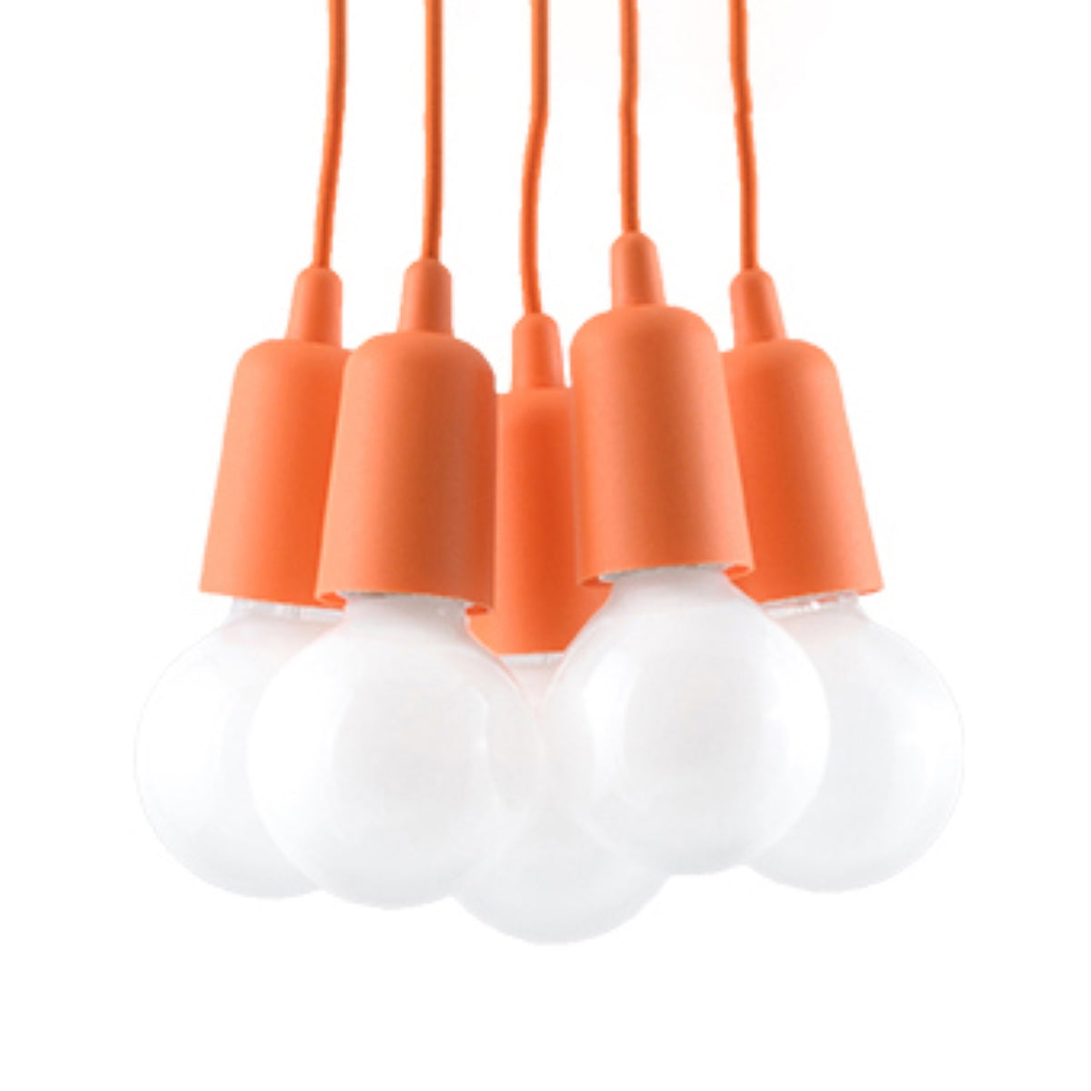 Pendant lamp PVC Diego modern Design E27