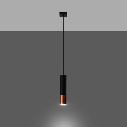 Pendant lamp steel Loopez modern Design GU10