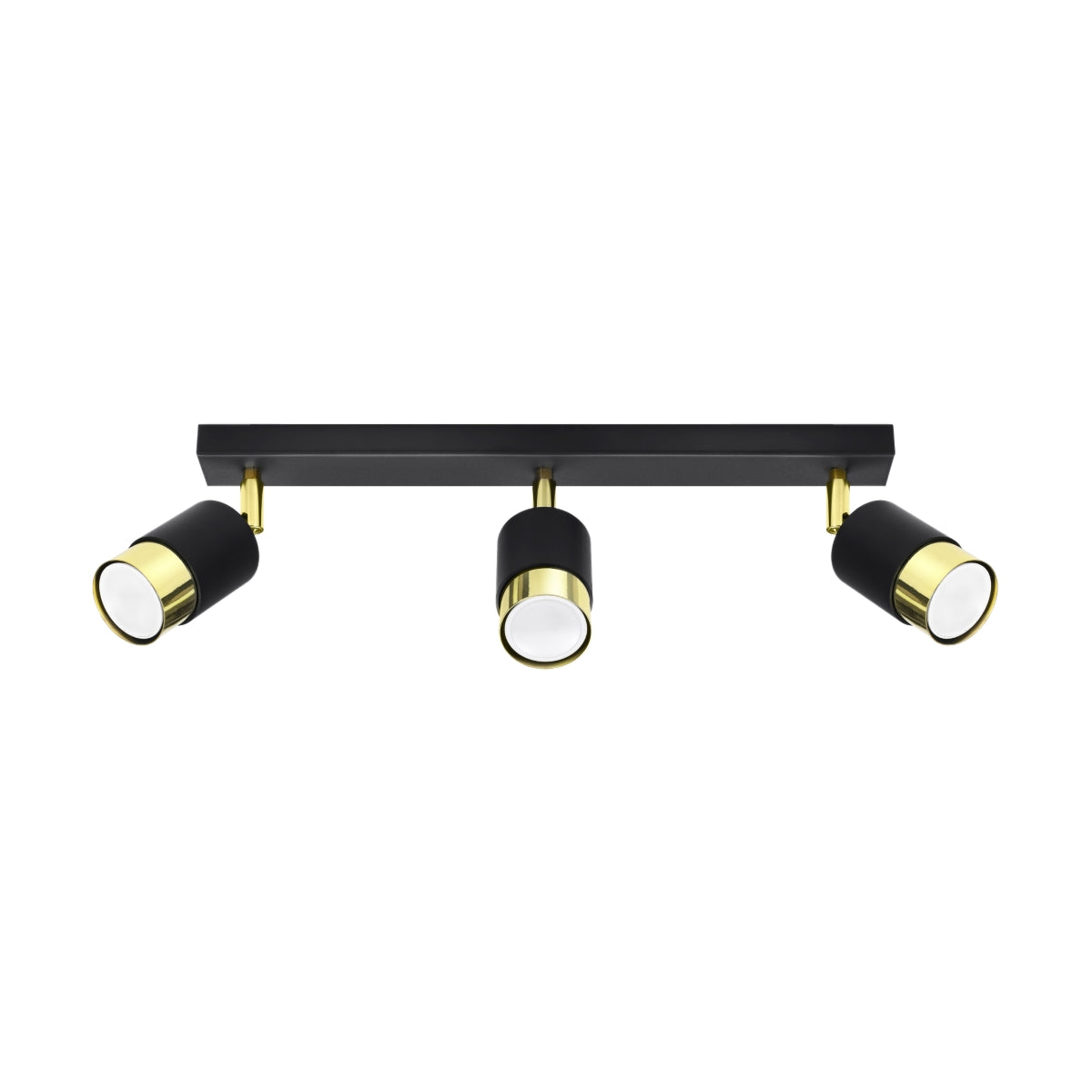 Ceiling lamp steel Nero modern Design GU10