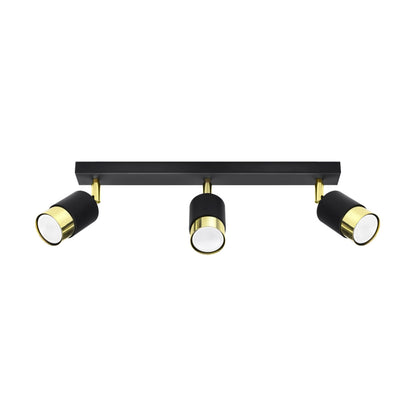 Ceiling lamp steel Nero modern Design GU10