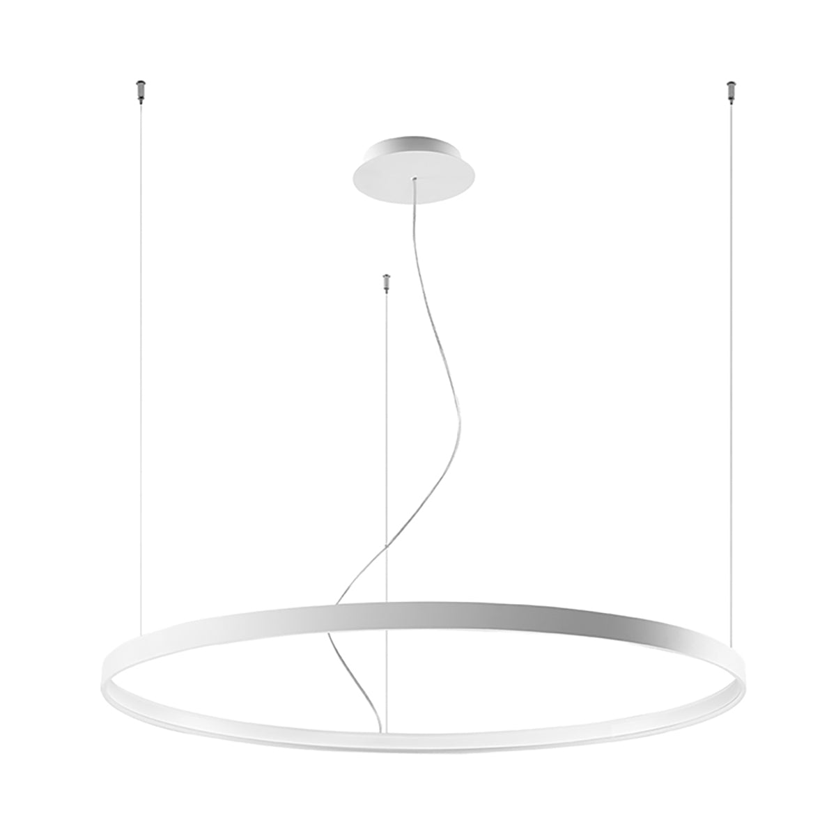 Chandelier steel Rio modern Design LED