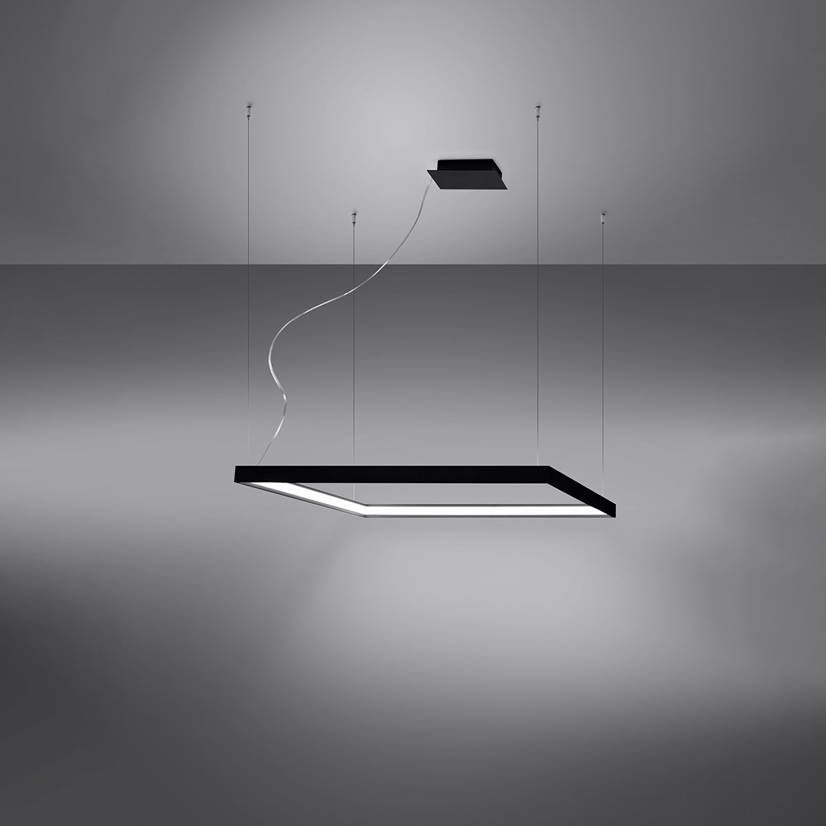 Chandelier aluminum Nelya modern Design LED