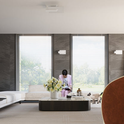 Wall lamp wood, glass Lappo Scandinavian Design E14