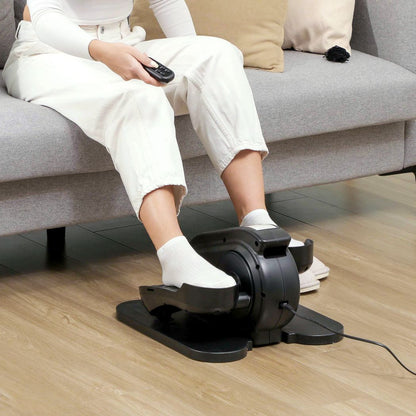 SPORTNOW Under Desk Elliptical Machine Pedal Exerciser w/ 10 Speeds