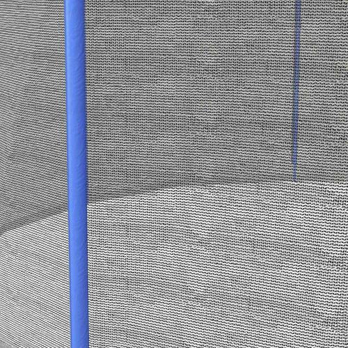 SPORTNOW 8ft Trampoline Net Replacement Safety Net with Zipped Door