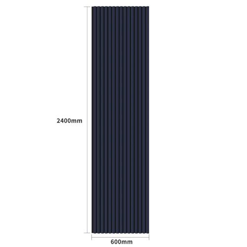 Natural & Coloured Acoustic Slatted Wall Panels