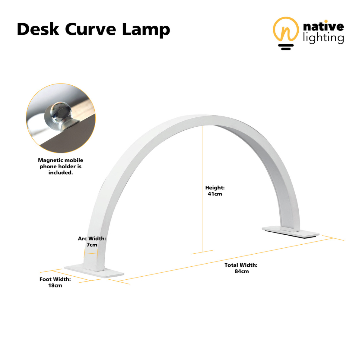 Desk Curve Lamp