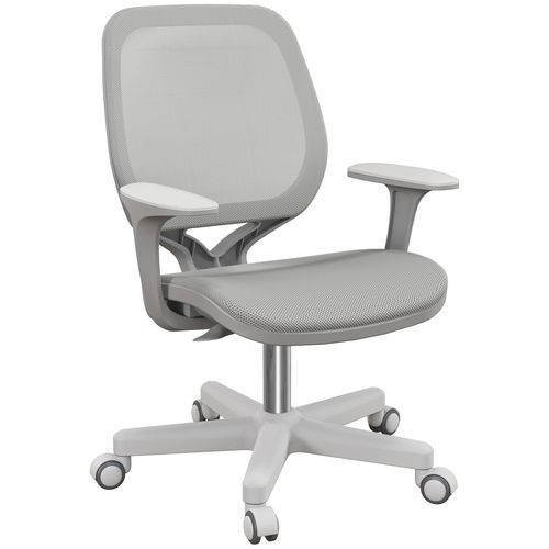 Vinsetto Office Chair, 360° Swivel Desk Chair with Security Wheels
