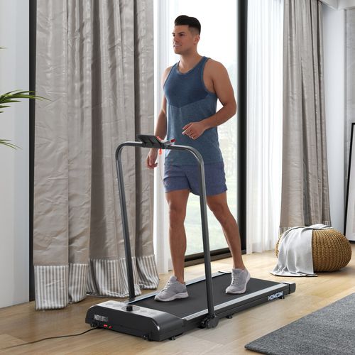 HOMCOM Foldable Walking Treadmill w/ LED Display