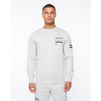 Jennerkins Crew Sweat & Joggers Set Grey Marl