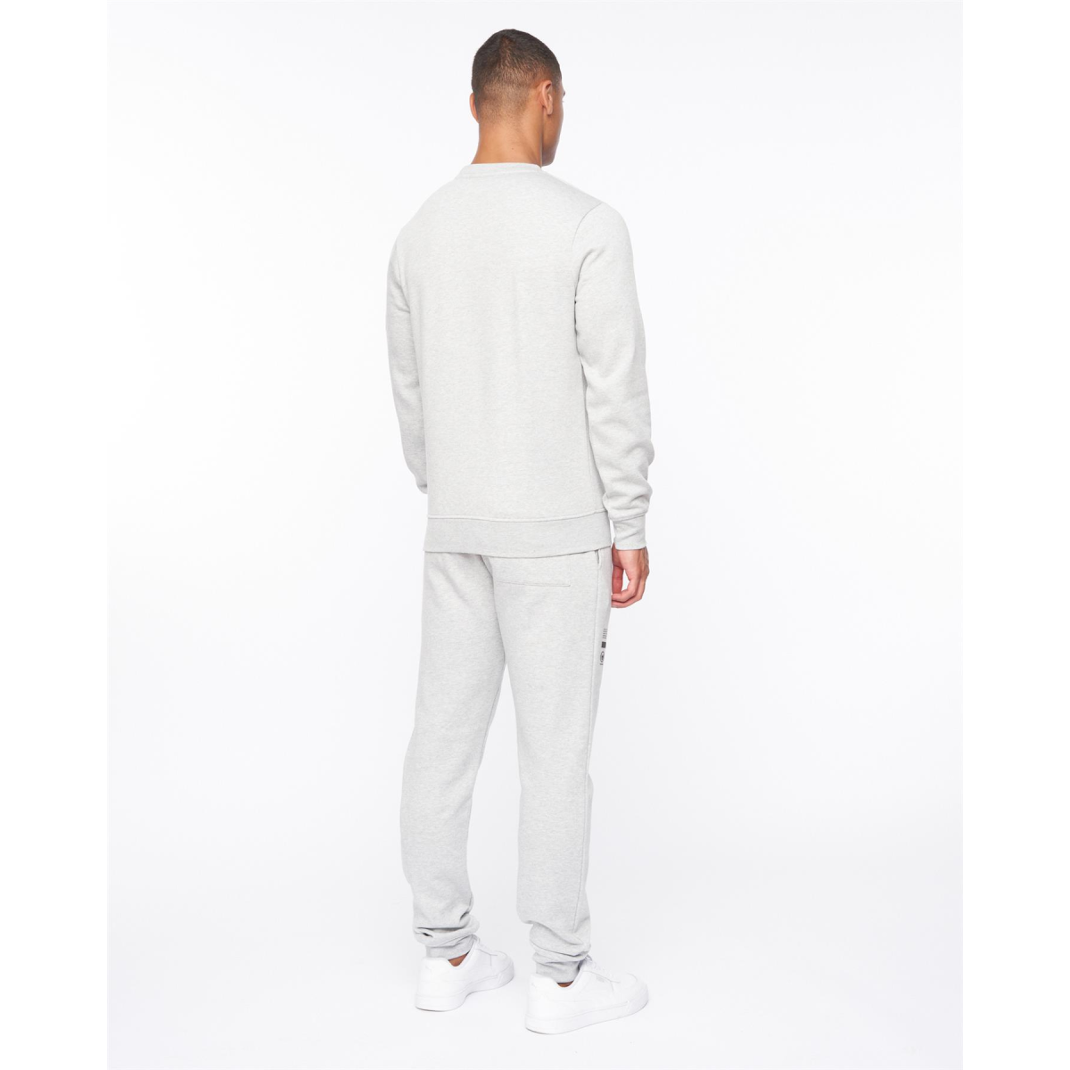 Jennerkins Crew Sweat & Joggers Set Grey Marl