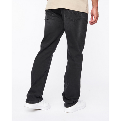 Janstar Straight Leg Jeans Black Wash