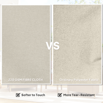 Outsunny 2 Pieces Rattan Garden Chairs, Cushioned Rattan Chairs