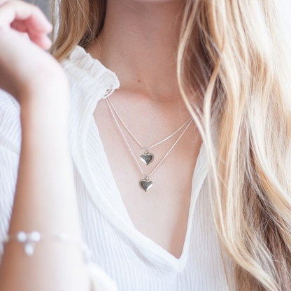 Bridesmaids Heart Necklace & Thank You Gift Card