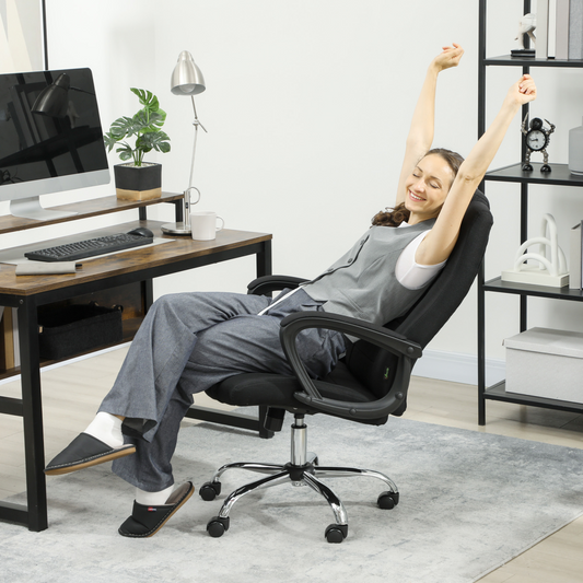 Vinsetto Office Chair for Desk, with Height Adjustable, Wheels