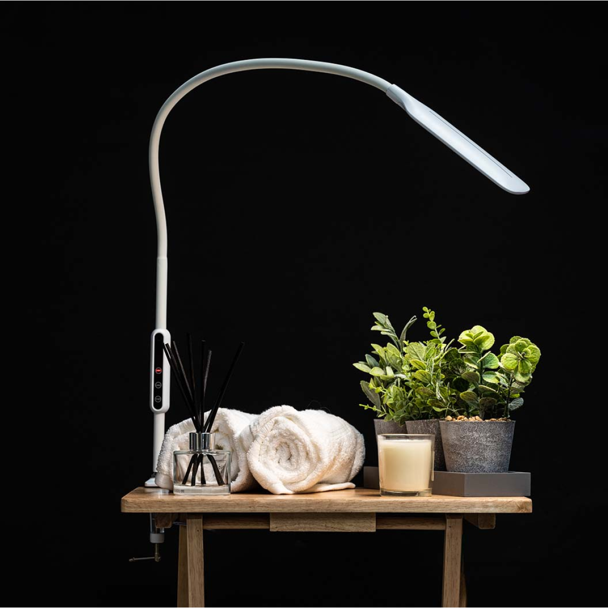 Native Lighting Lumina LED Desk Lamp, with Remote Control & Adjustable Brightness/Colour Levels