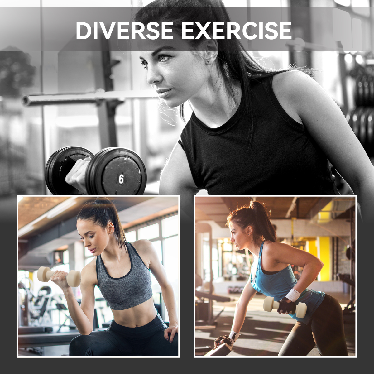 HOMCOM Dumbbell Weights Set with Carry Case